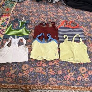 Free People All Clear Cami & Go To Sports Bra Bundle